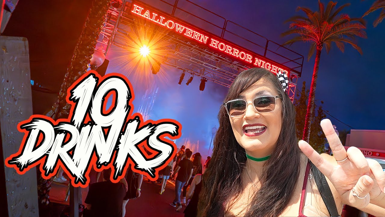Universal Orlando DRINKS 🕸️ Halloween Horror Nights 2023
