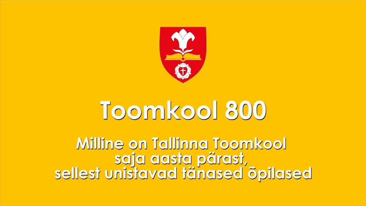 Toomkooli õpilaste tulevikuvisioonid.