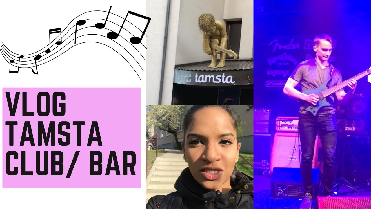 VLOG 5-  Wednesday night at Tamsta Bar/Club Vilnius