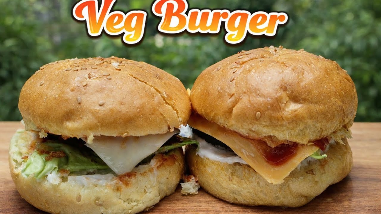 Ab Mc Donald's style veg cheese aloo  tikki burger ghar par hi banaye |Veg aloo tikki Burger receipe