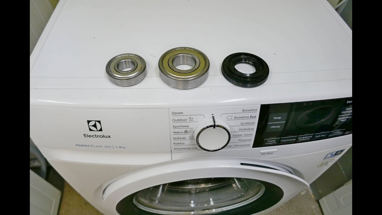 Pralka Electrolux Perfect Care  wymiana łożysk. Bearings replacement in a washing machine Electrolux