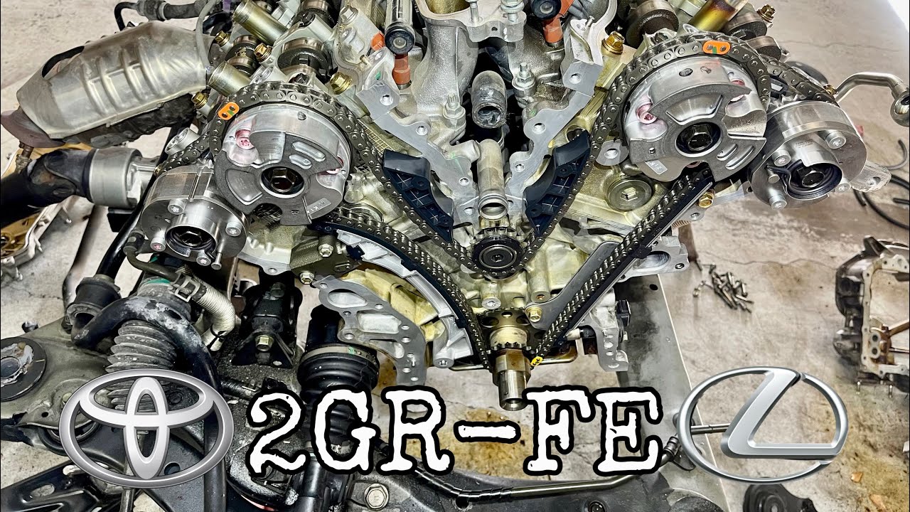 How to Replace The Timing Chain / Set Timing Marks on a Toyota 2GR-FE 3.5L V6 (Complete Tutorial)