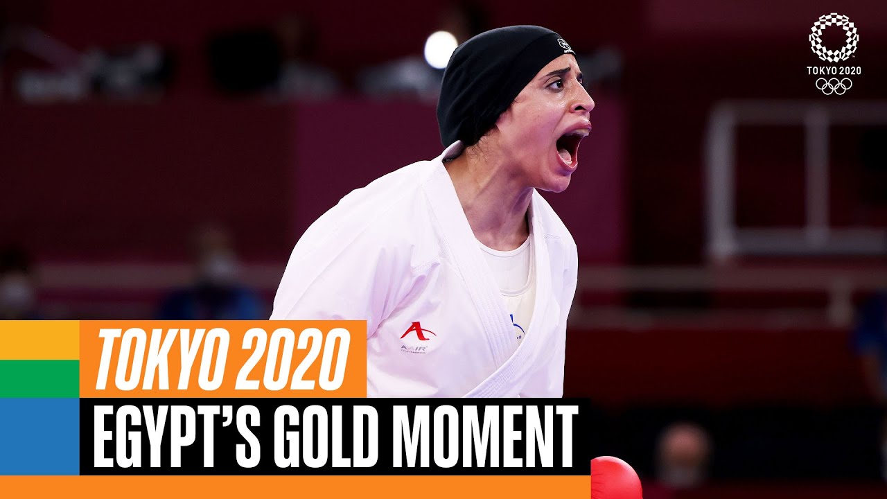 🇪🇬 🥇 Egypt's gold medal moment at #Tokyo2020 | Anthems