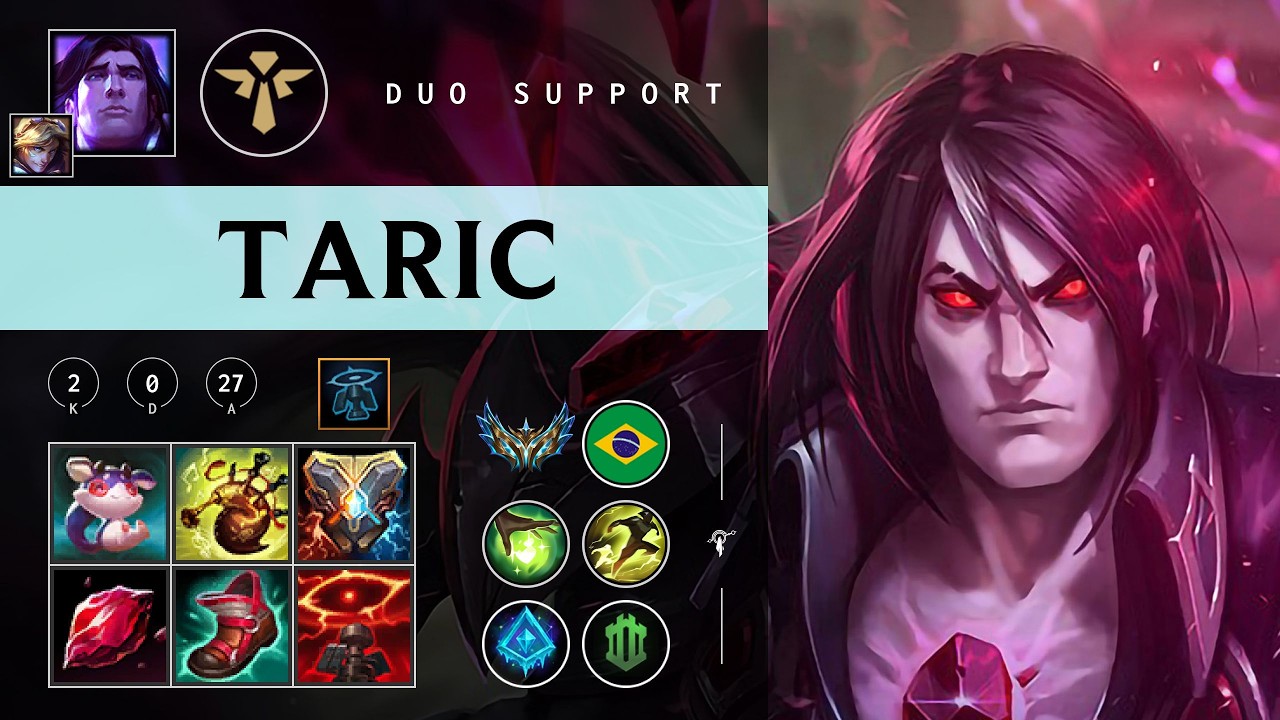 Taric Support vs Bard - BR Challenger Patch 26.04