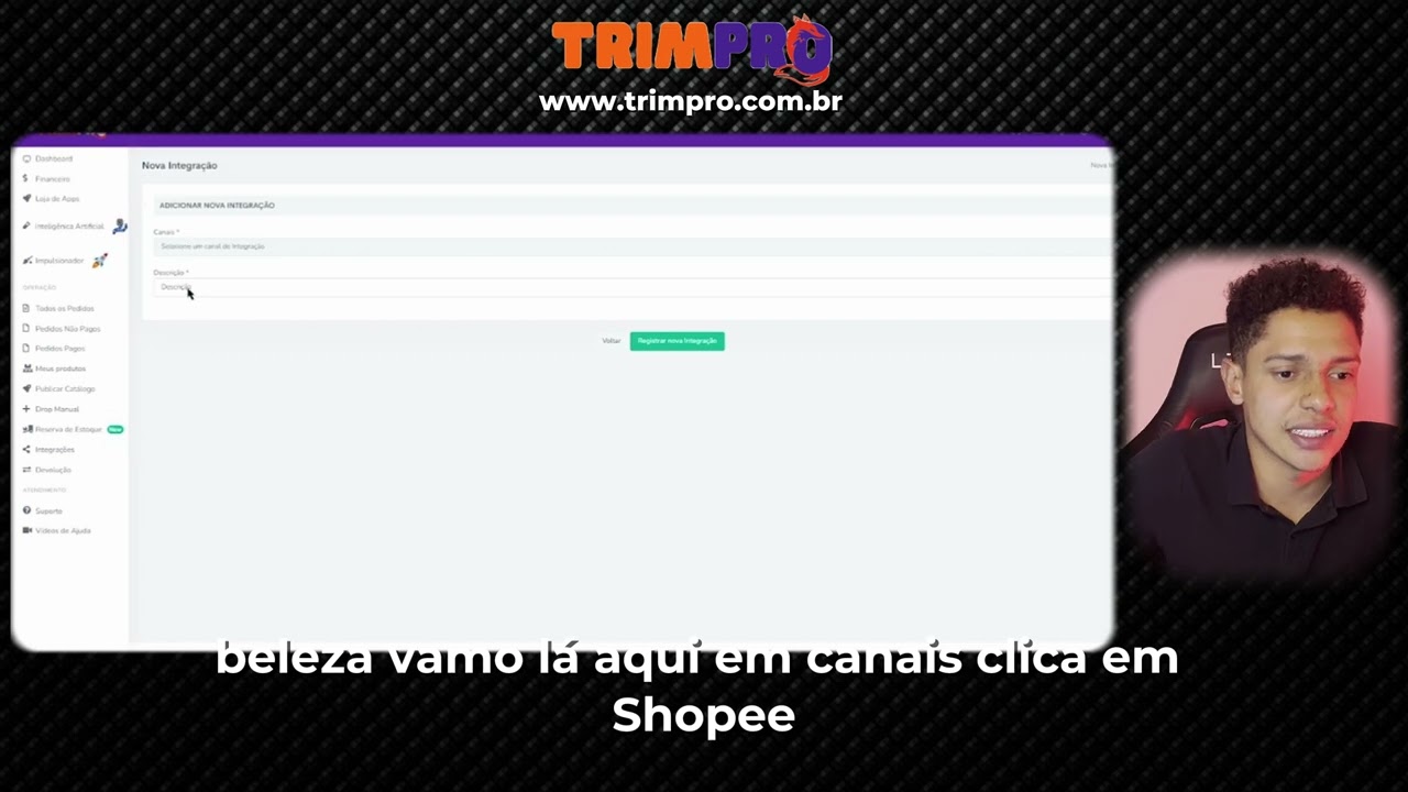Como integrar a sua loja do Mercado Livre e Shopee com o nosso Estoque - Dropshipping Nacional
