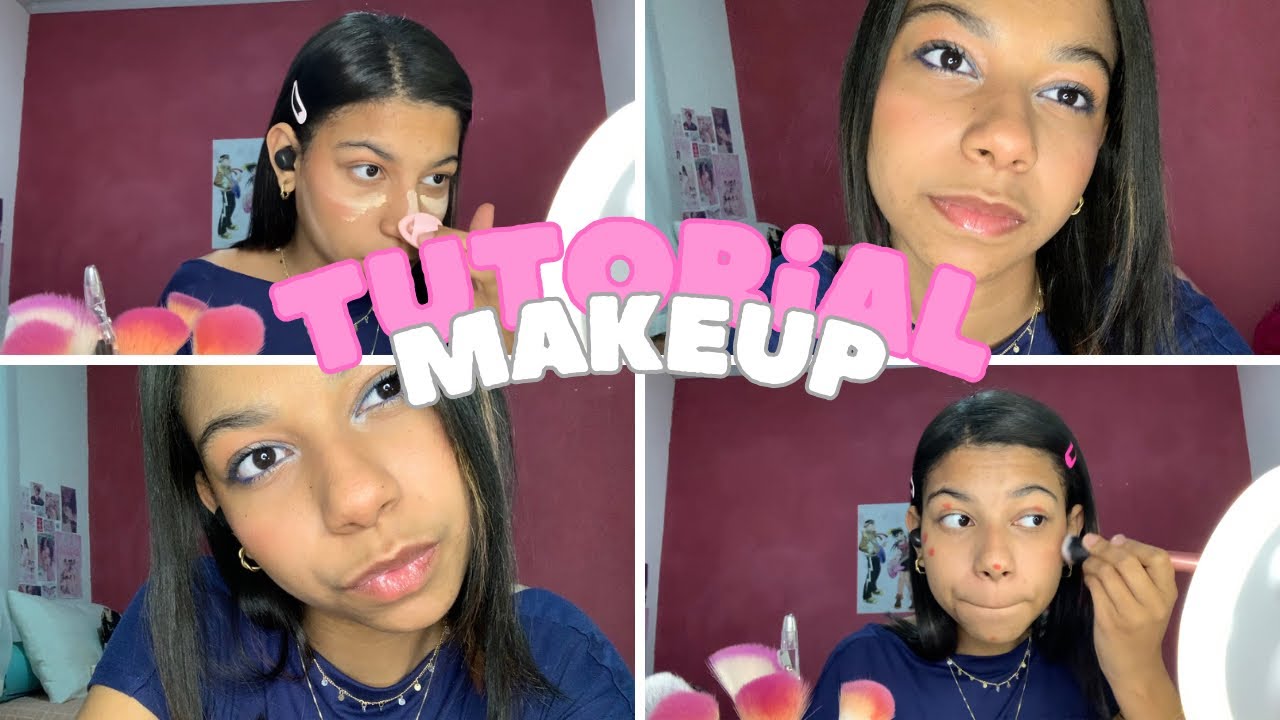 💄 TUTORIAL : tutorial da minha maquiagem!