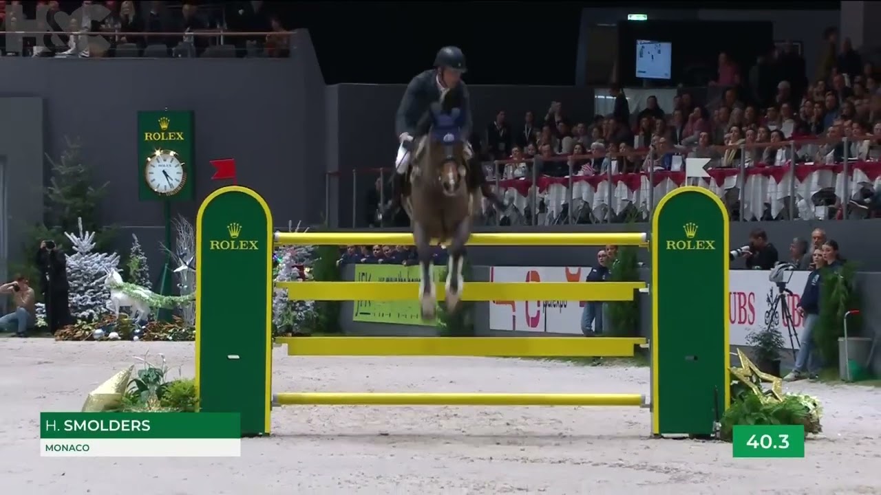Harrie Smolders & Monaco Win The Rolex Grand Prix At CHI Geneva 2024