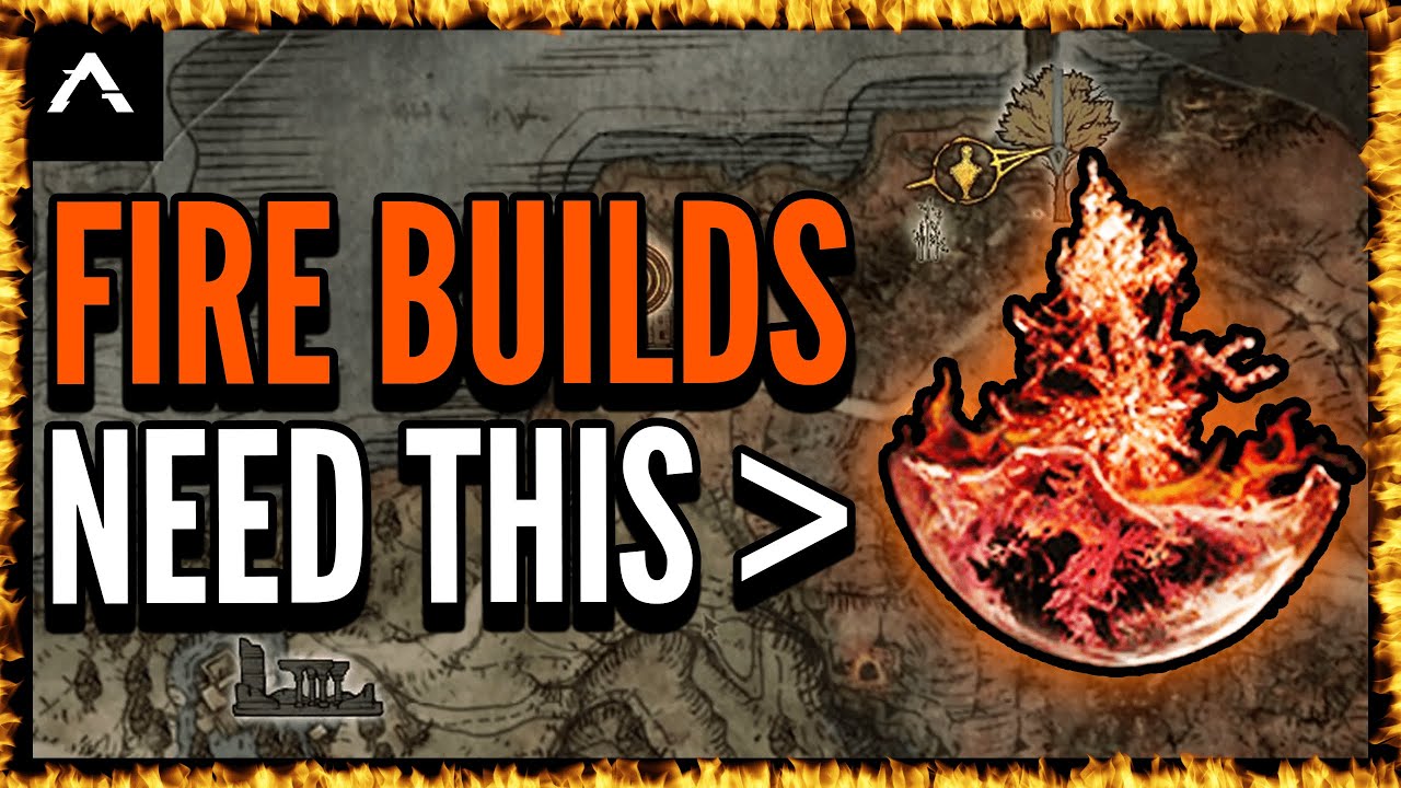 Elden Ring - How to get Flame-Shrouding Cracked Tear (big fire damage!)
