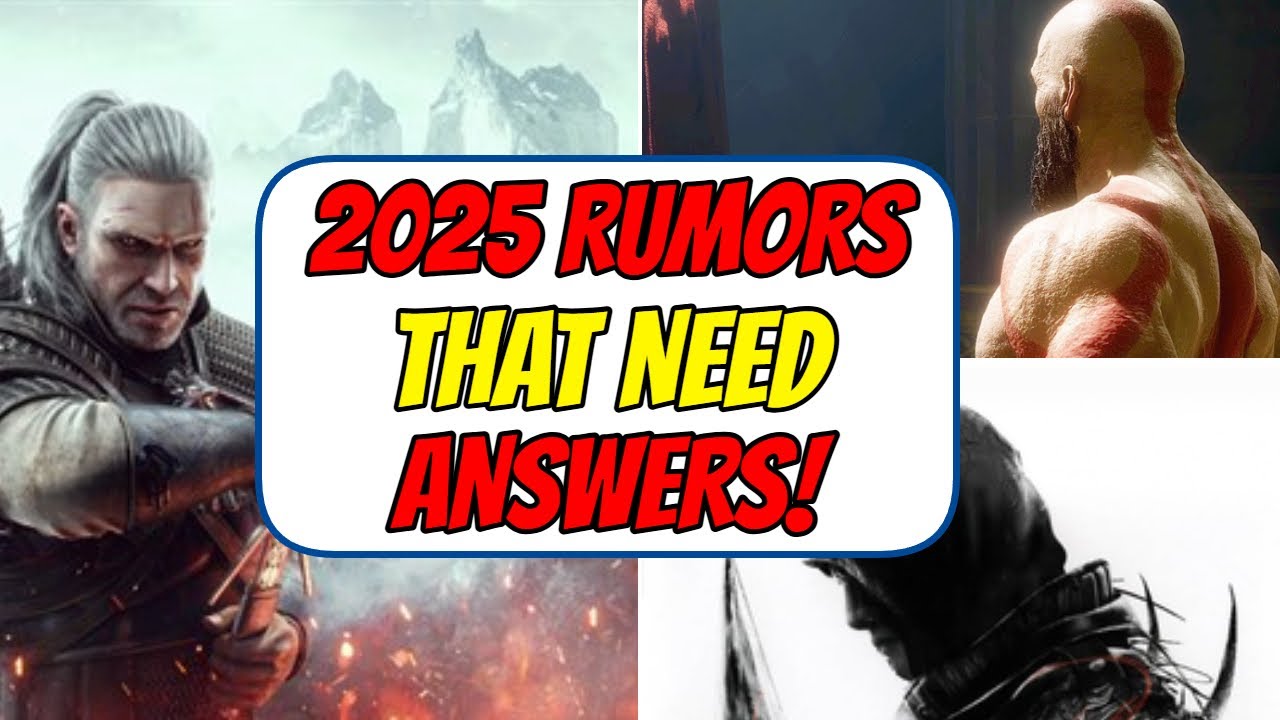 8 Gaming Rumors We Got In 2025 We NEED Answers To