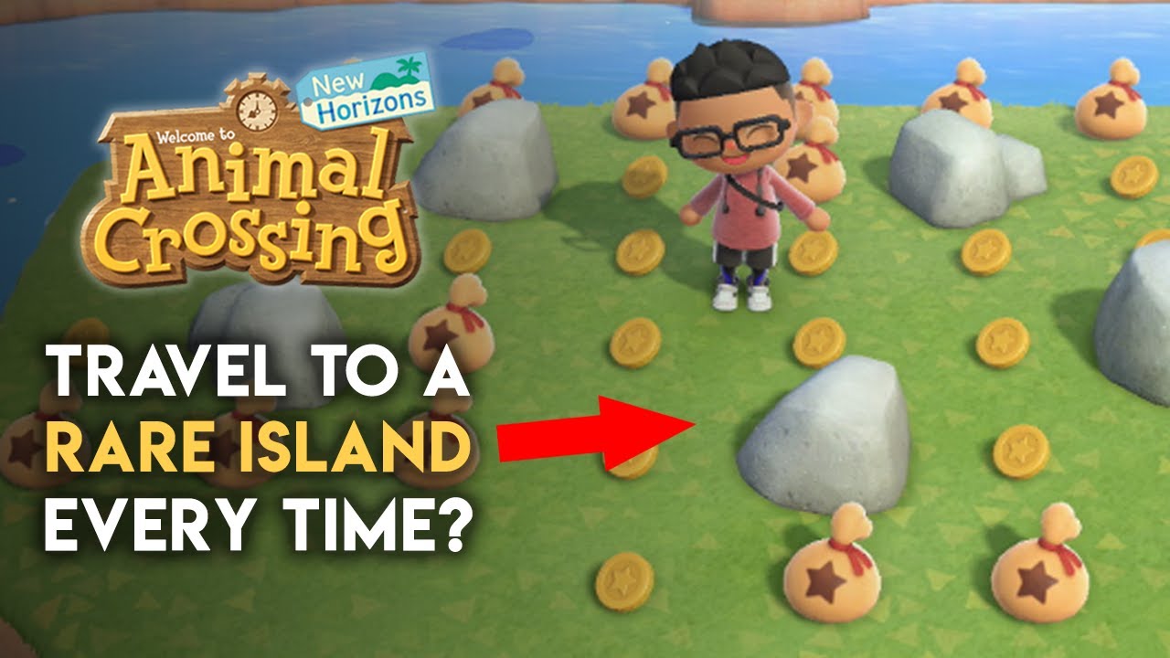 Always Travel To A RARE ISLAND With One Trick? Does It Work? - Animal Crossing: New Horizons