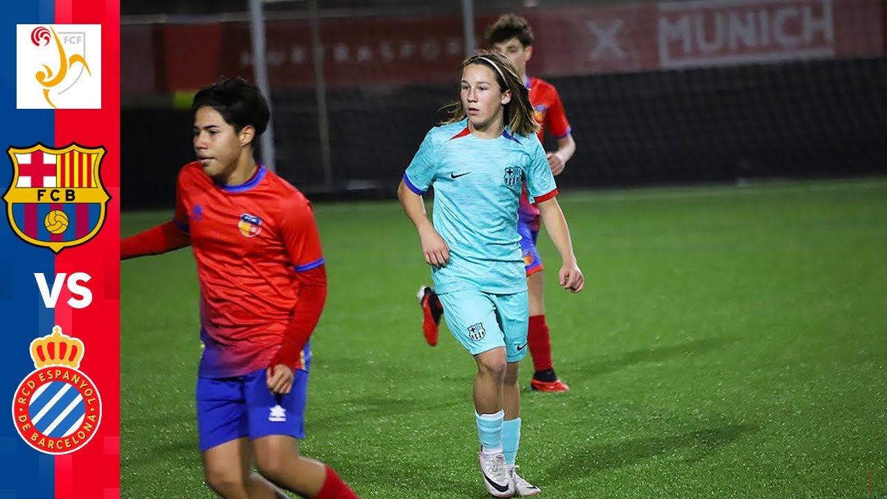 Hugo Garces vs Espanyol &bull; Barca Infantil A 💙❤️