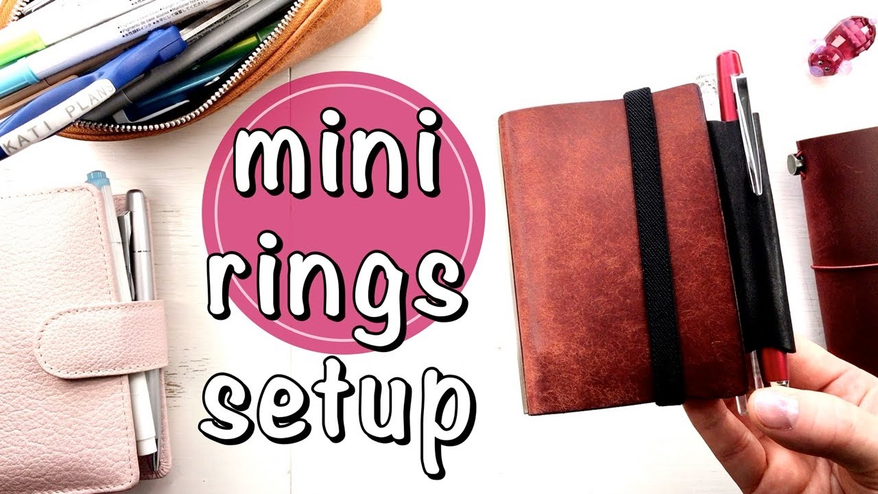 mini rings setup in Plotter style MeePlus SlimPad
