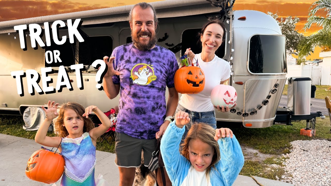 Our First Halloween Living In An RV Park