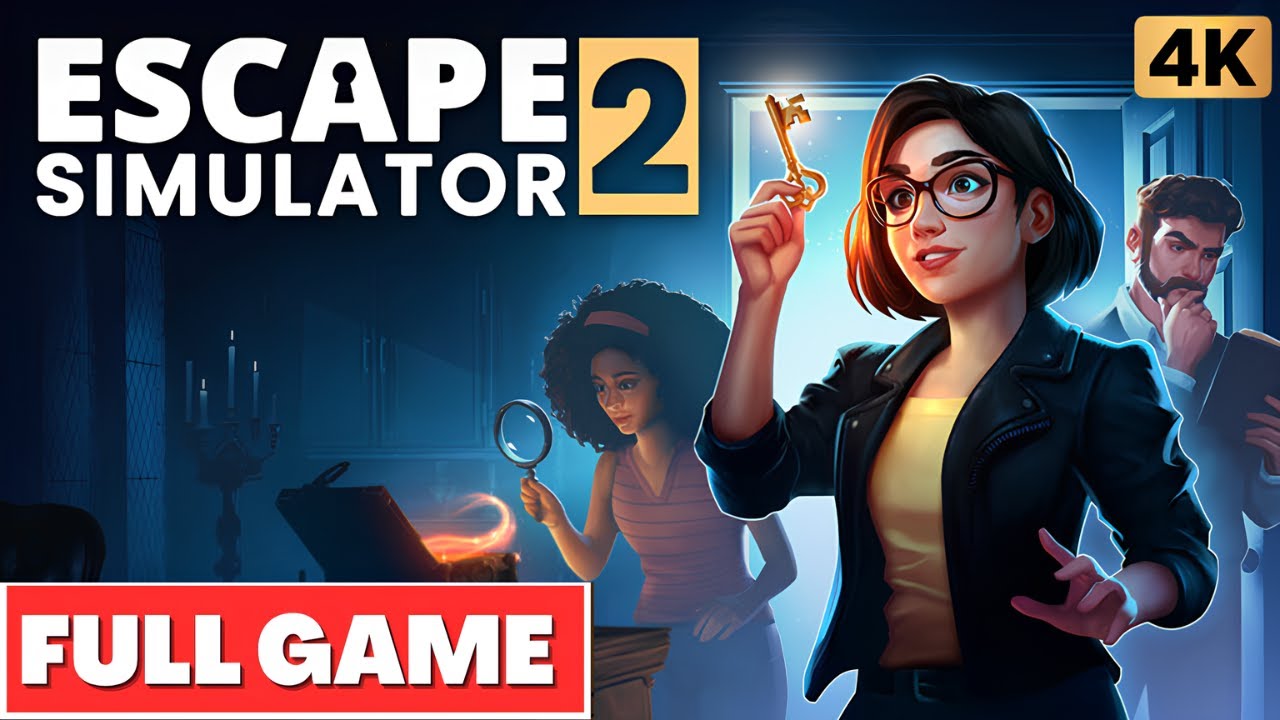 Escape Simulator 2 &ndash; Full Walkthrough | All Rooms, Puzzles & Secrets