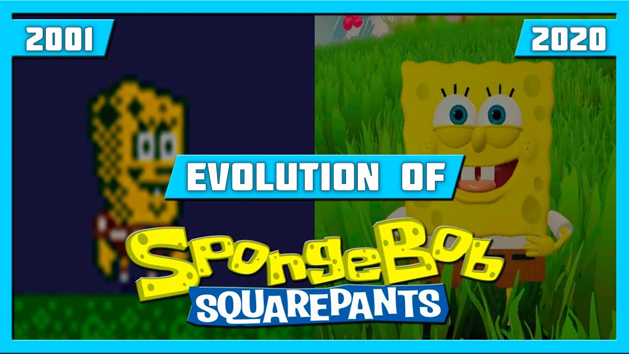 EVOLUTION OF SPONGEBOB SQUAREPANTS GAMES (2001-2020)