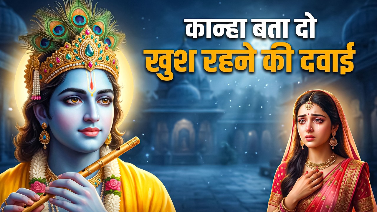 कान्हा बता दो खुश रहने की दवाई | Kanha Bata Do Khush Rahne Ki Dawai | Krishna Radha Bhajan 2026