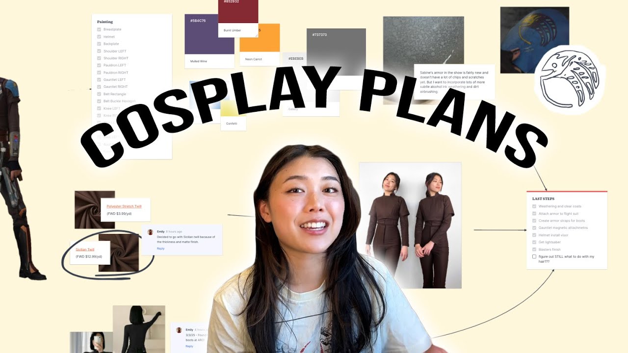 How to Plan a Cosplay Like a PRO - Making Cosplans That Work!