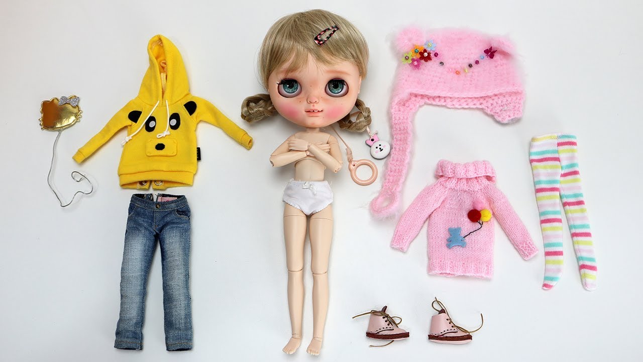 Fashion Doll Clothes Blythe Look TTYA outfit - DOLLHOUSE Mega TOYS