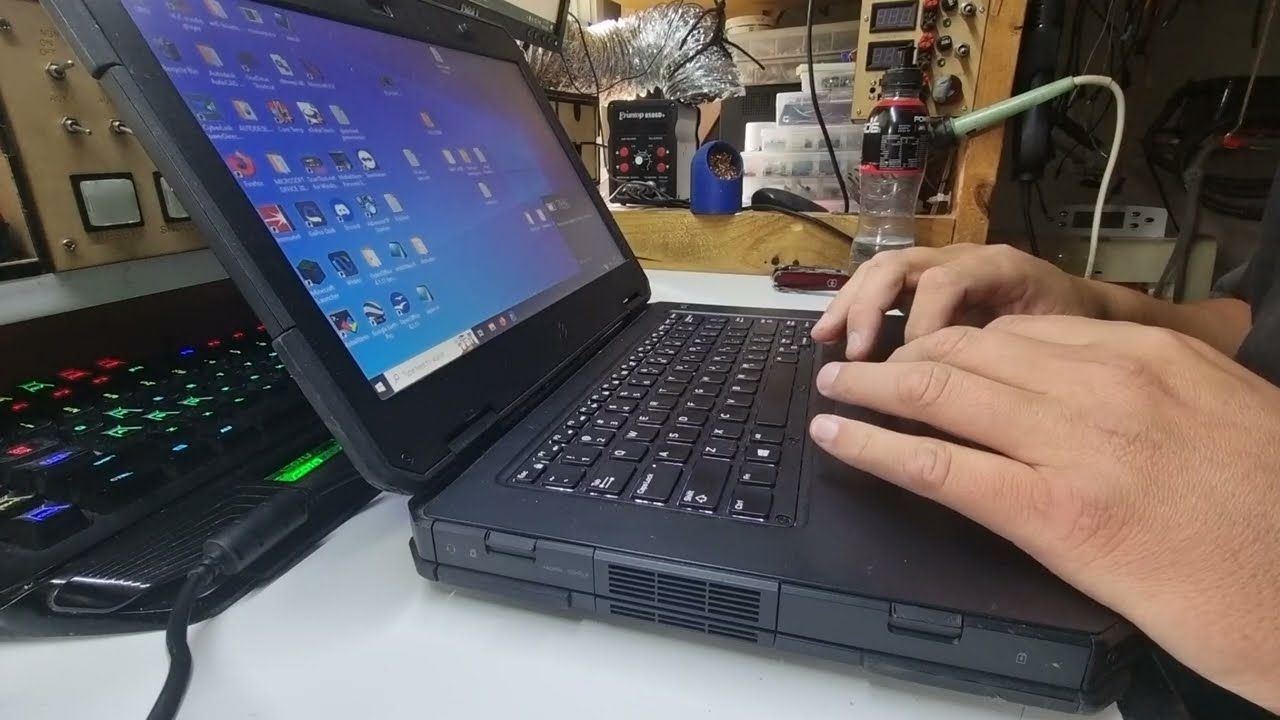 Тест на время автономной работы | Dell Latitude 14 Rugged 5404