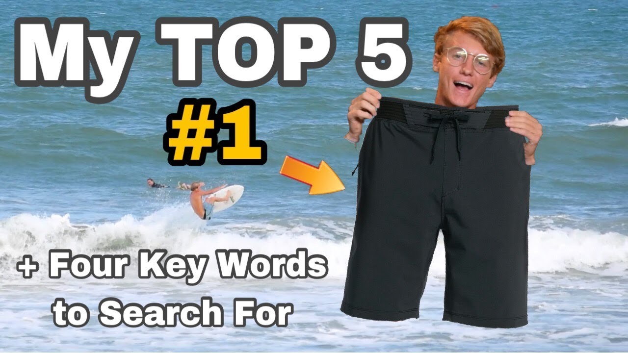 BEST BOARDSHORTS FOR SURFING and Four Key Things to Look for (with some Cocoa Beach Surf Film)