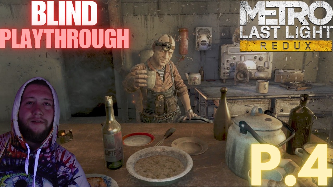 A OLD HOMIE APPEARS!! (Blind Playthrough Metro Last Light P.4)