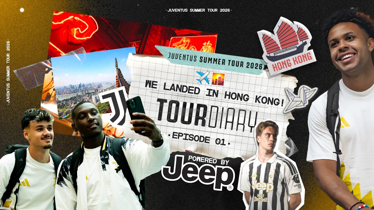 WE LANDED IN HONG KONG | Juventus Summer Tour: Day 1