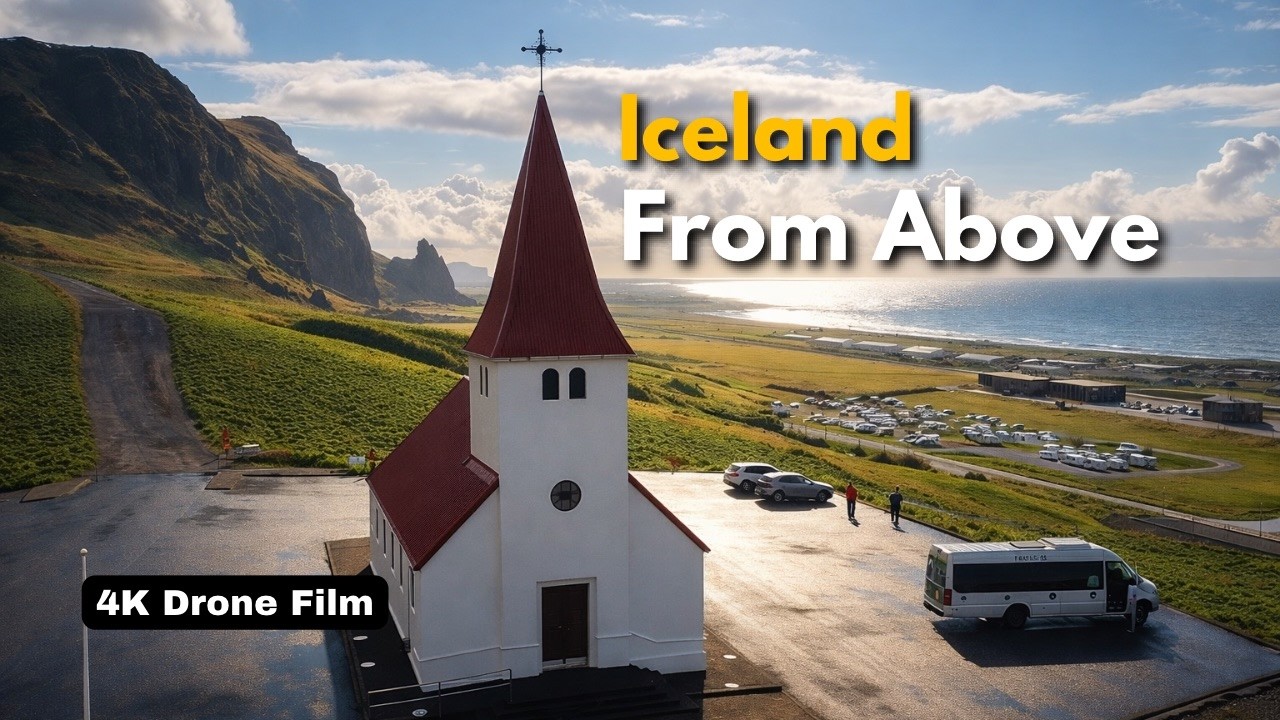 ICELAND From Above 🇮🇸 | Nature Doesn’t Need Us (4K Relaxation Drone Film)