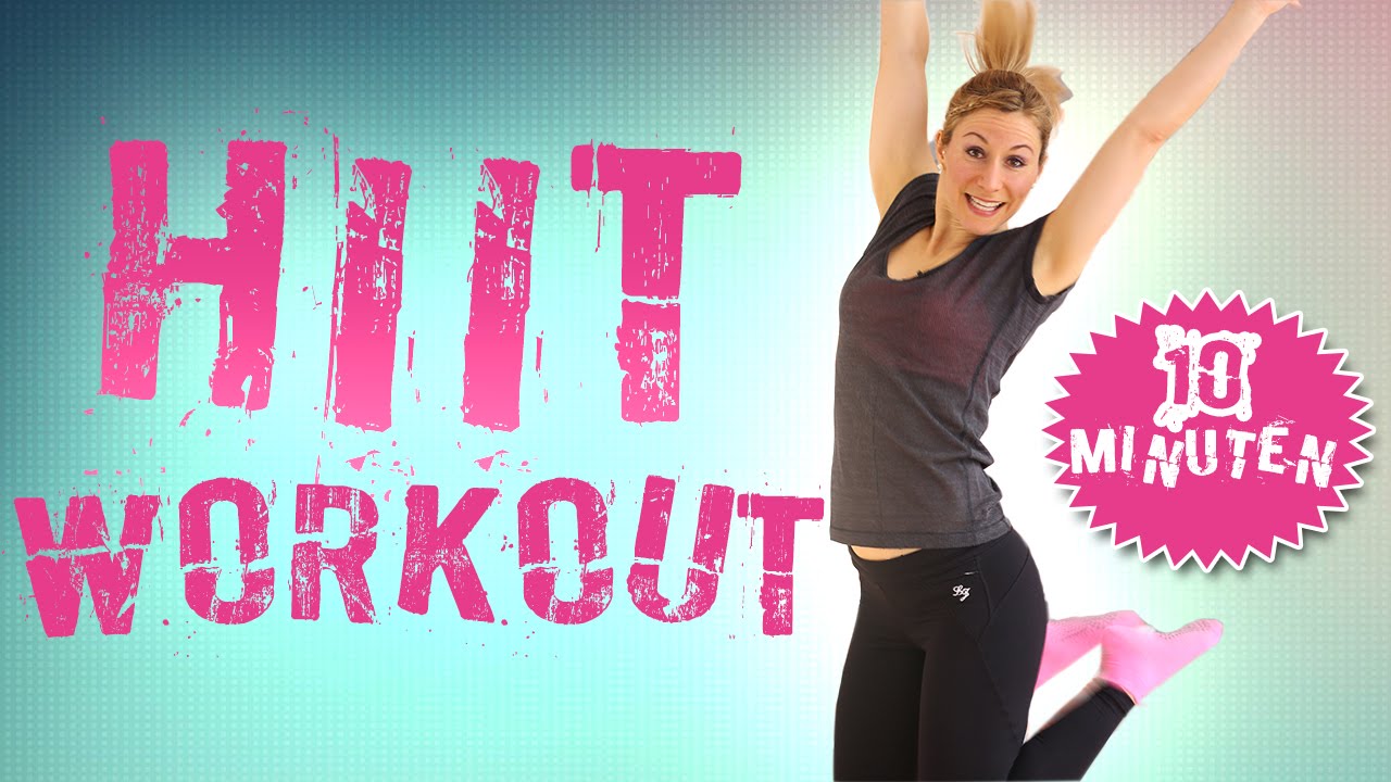Ultimatives HIIT Workout in 10 Minuten das richtig reinhaut ! | VERONICA-GERRITZEN.DE