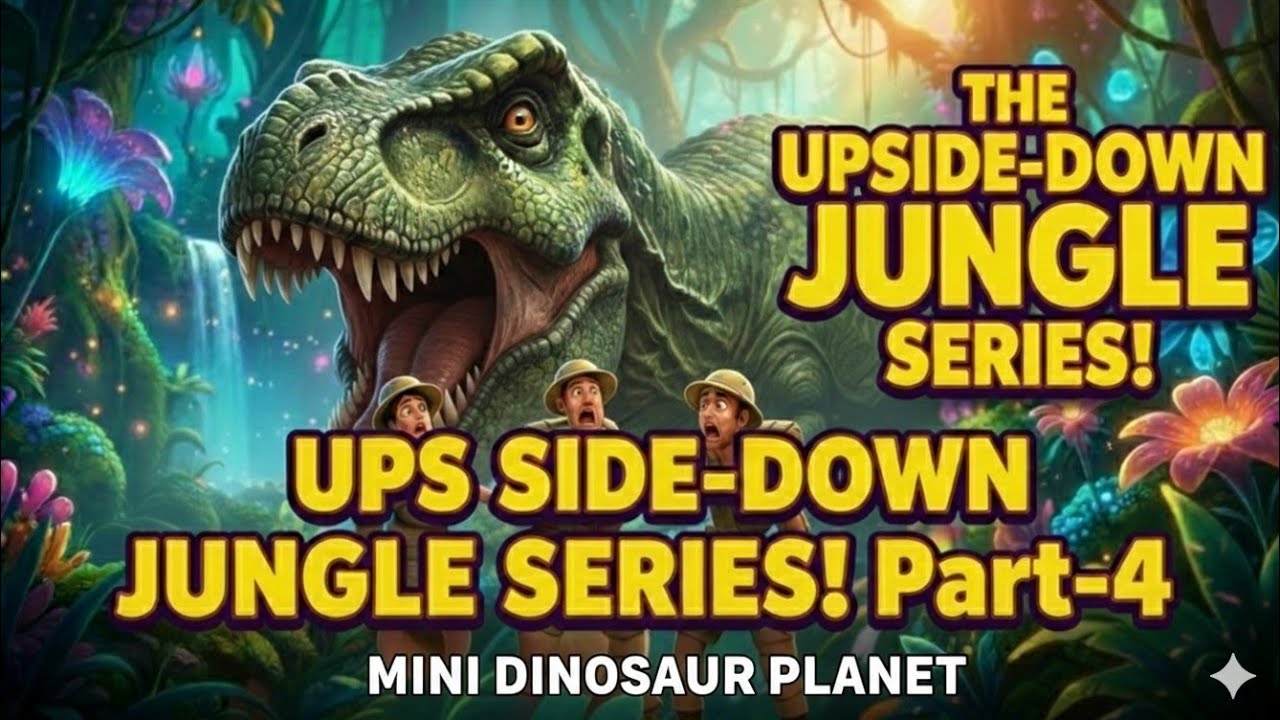 Mini Dinosaur Planet 🦖 Tiny Dinos & Giant Humans! Funny 3D Animation