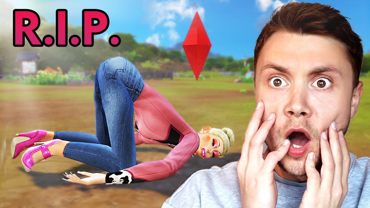 My sim ALREADY died in The Sims 4 Horse Ranch (I'm fuming)