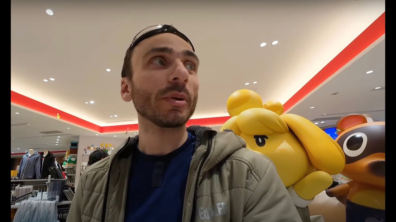 NINTENBROS VLOG - VISITE DU NINTENDO ET POKEMON STORE TOKYO