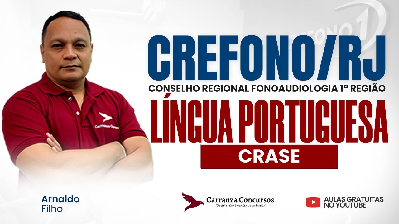 Concurso CREFONO-RJ: Língua Portuguesa | Crase Descomplicada para Prova