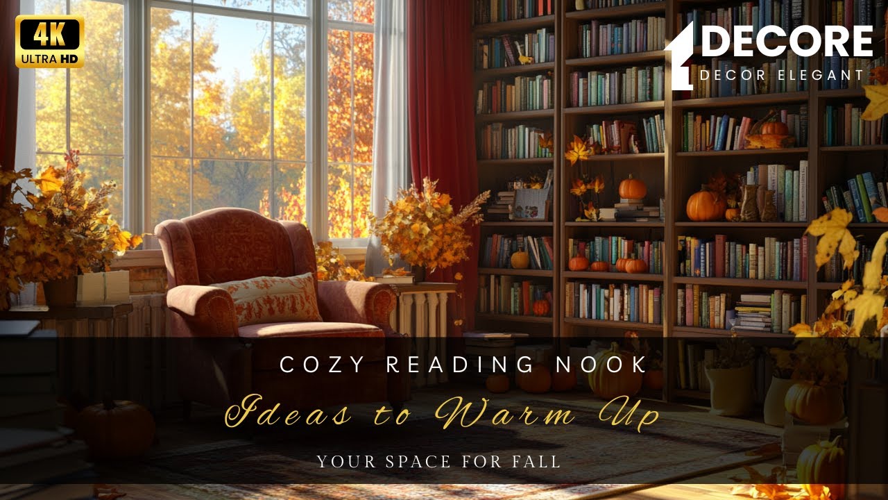 Cozy Reading Nook Ideas to Warm Up Your Space for Fall