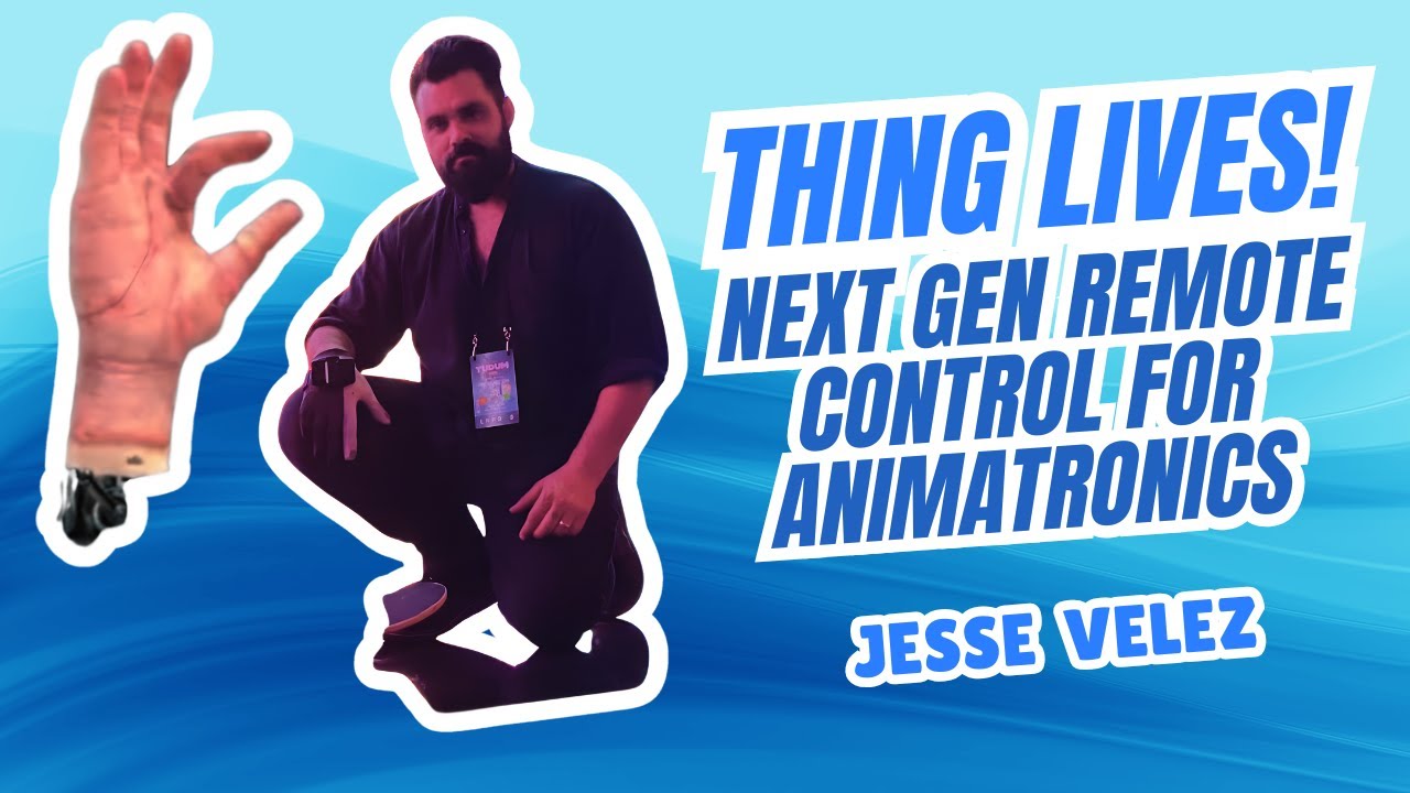 Живое существо! Пульт дистанционного управления нового поколения для аниматроников — Джесси Велес