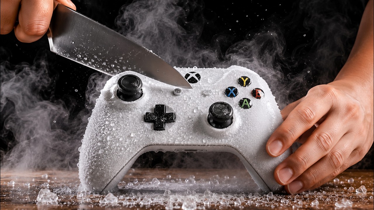 I Froze These Gadgets and Cut Them in Half 🔪❄️