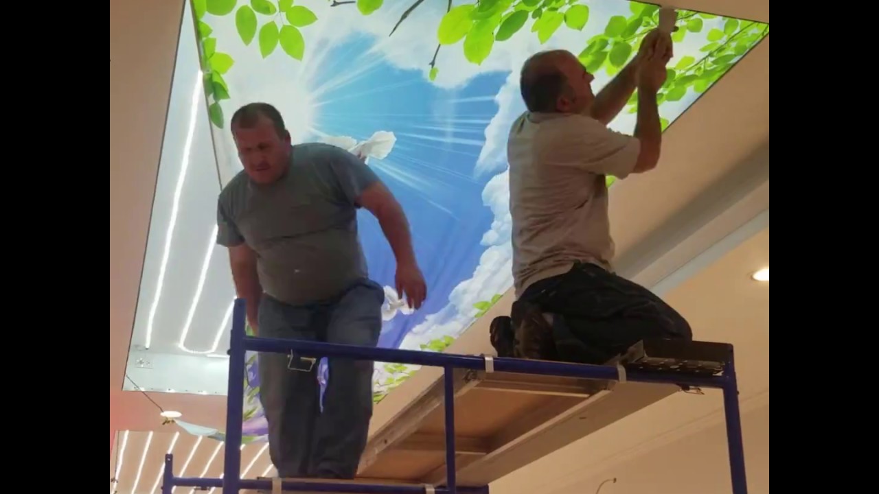 Stretch Ceiling Installation