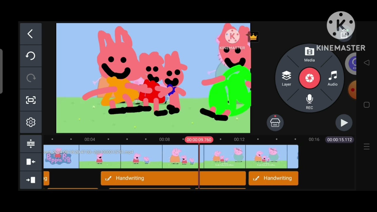 Peppa pig intro remake Speedrun be like