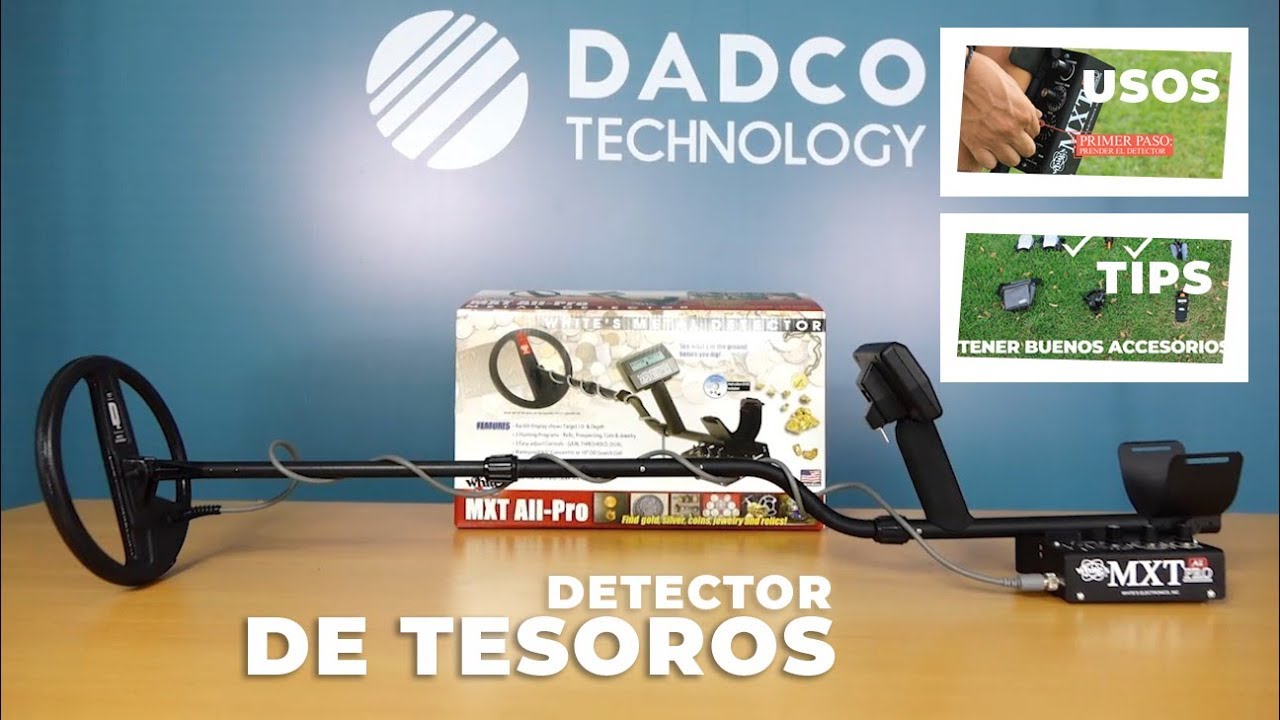 DETECTOR DE METALES MXT ALL PRO - USO Y TIPS