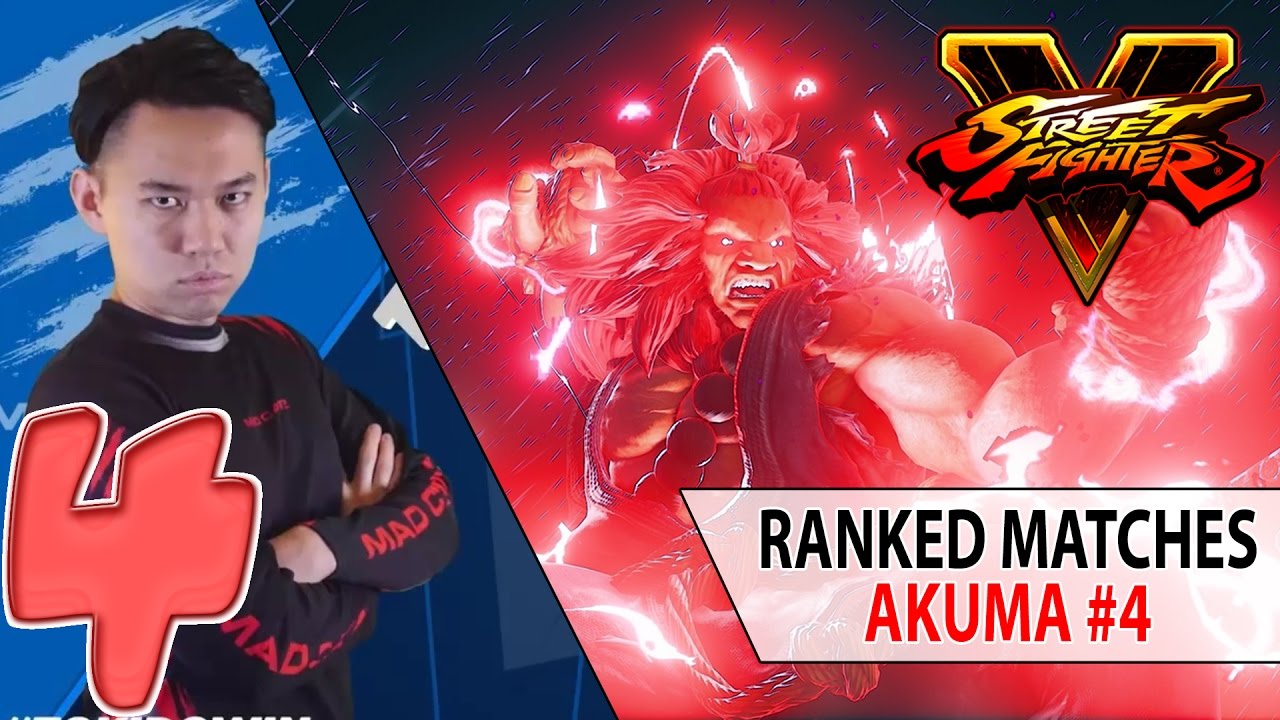 SFV - Tokido [Akuma] - Ranked Matches - December 2016 #4