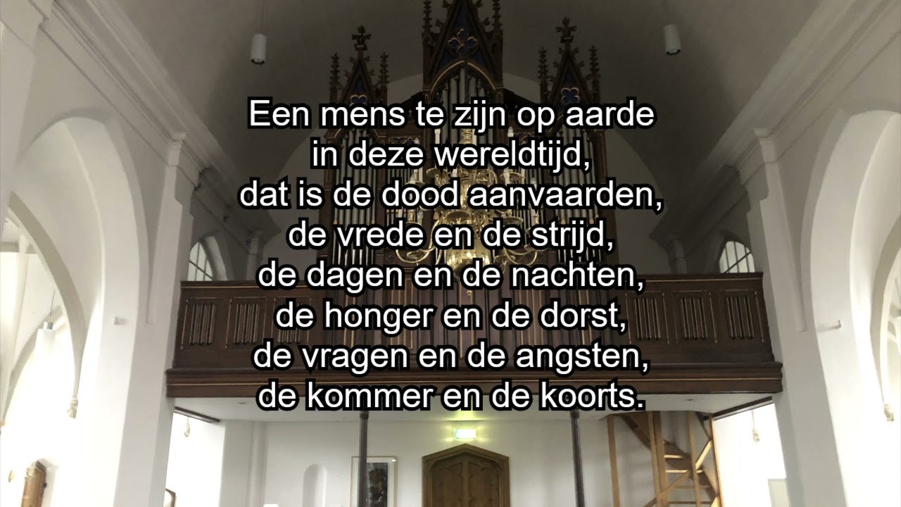 Lied 538, Een mens te zijn op aarde