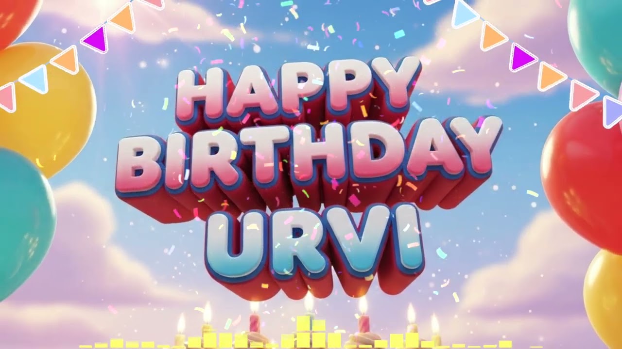 Urvi Birthday Song – Happy Birthday Urvi 🎉 Birthday Songs With Name