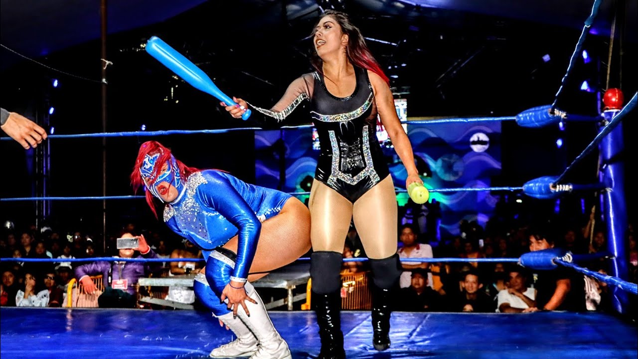 La Catalina y Stephanie Vaquer vs La Jarochita y Lluvia PRODUCCIONES TL