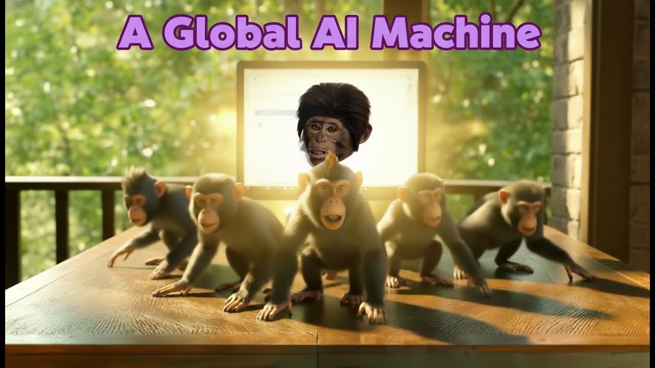 A Global AI Machine | AI Music Video