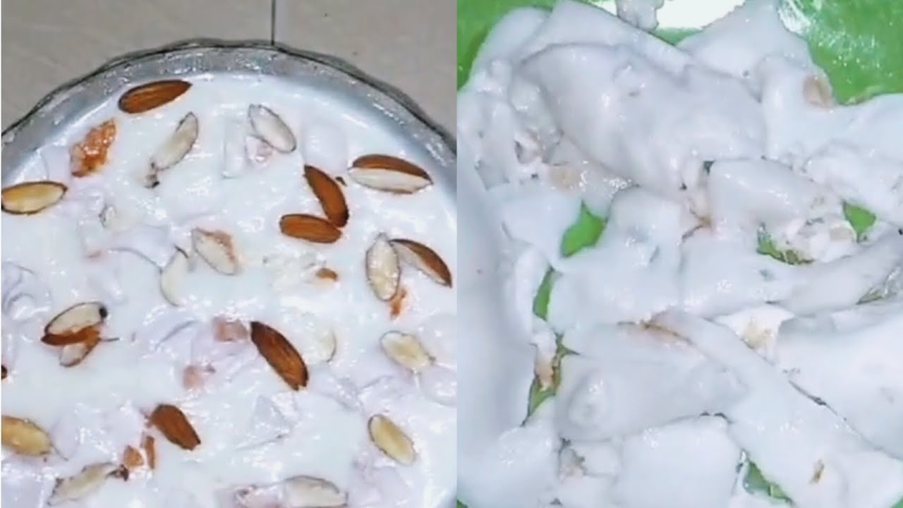 Kerala Tender Coconut Pudding|Adhis kitchen Treasures #pudding#food #viralvideo #indianfood