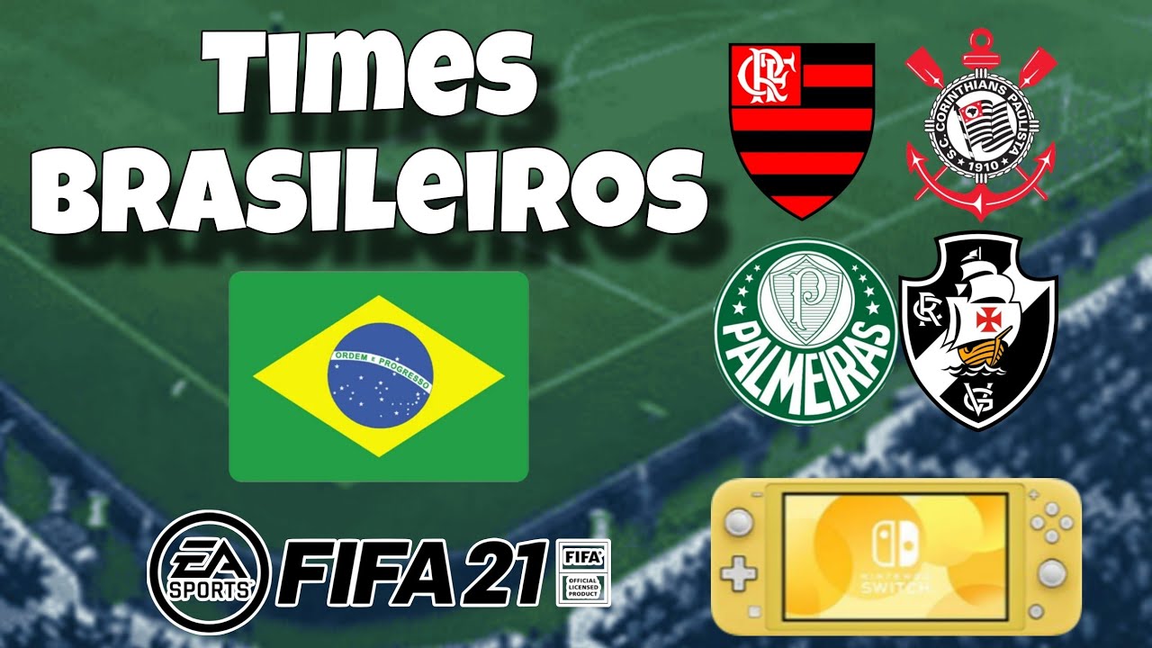 AGORA SIM! FIFA NO NINTENDO SWITCH COM TIMES BRASILEIROS🔥