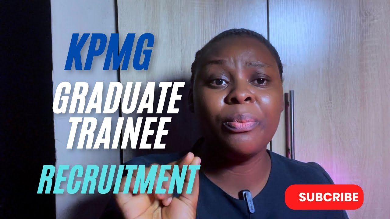KPMG Graduate Trainee Recruitment Process
