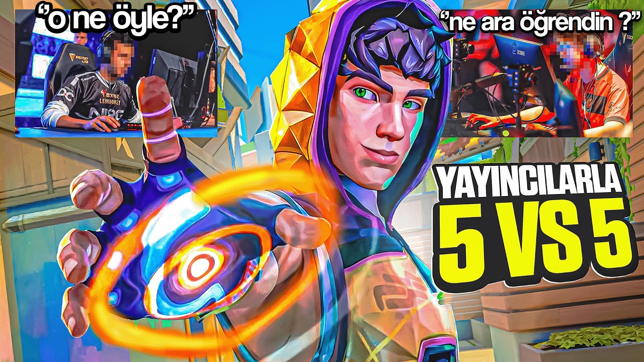 Valorant'ta YENİ Ajan MİKS İle Yayıncıların Lobisine SIZDIM. (güçlü mü?)