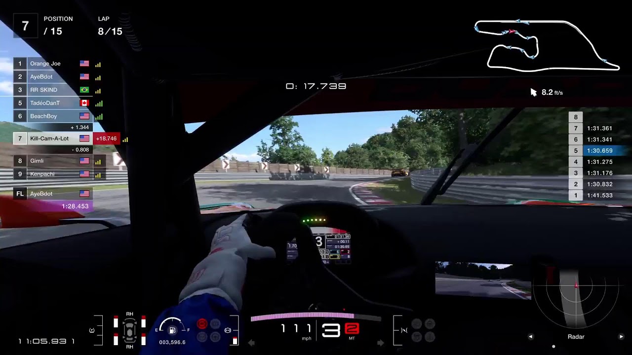 GT7 Manufacturer's Cup Deep Forest Raceway GT2 Class