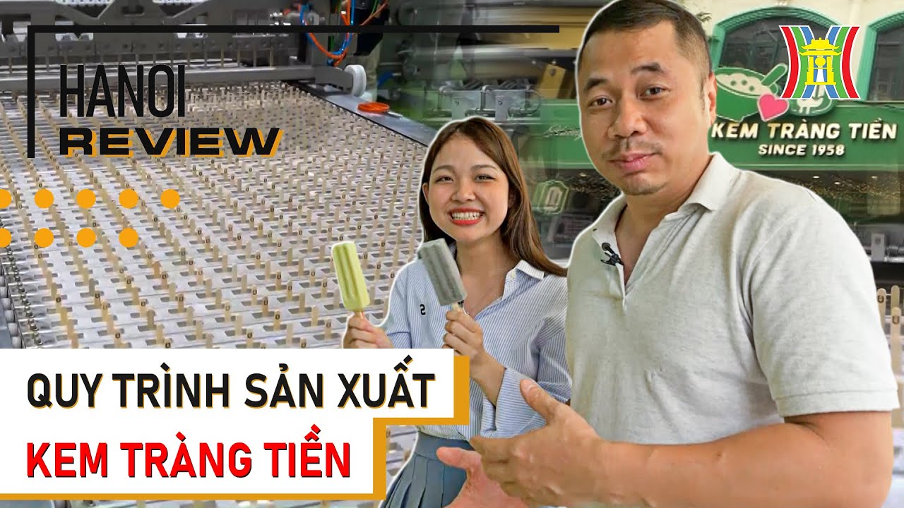 Cận cảnh Quy trình Sản Xuất Kem Tràng Tiền - Đặc sản Ngày Hè của Hà Nội | Hà Nội Review