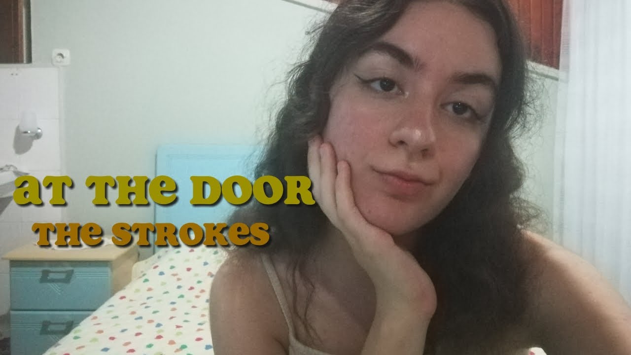 at the door - the strokes cover